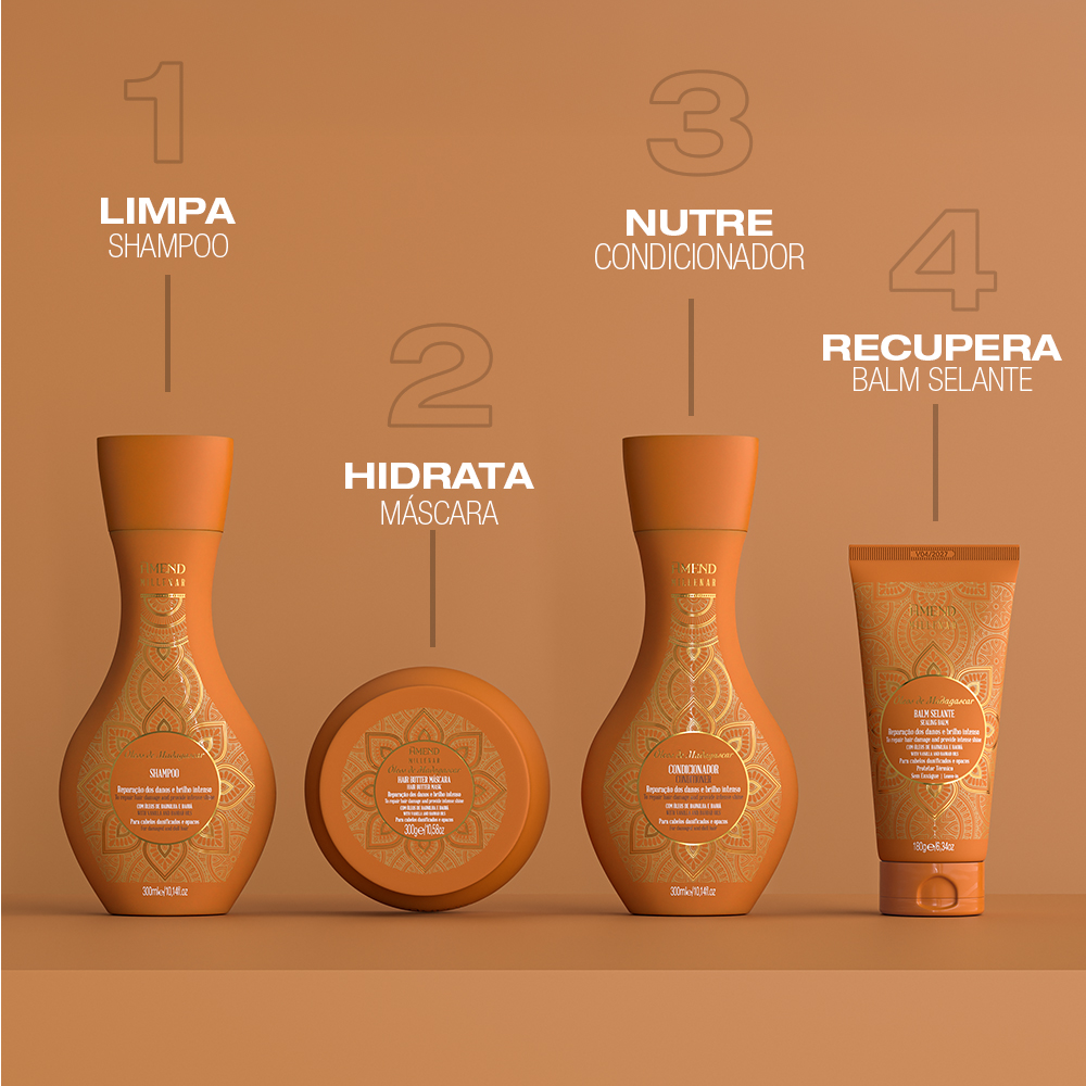 Condicionador Amend Millenar Óleos de Madagascar 300ml image number 5